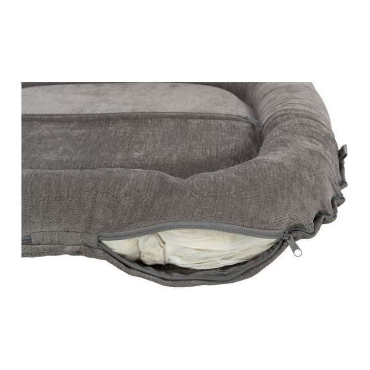 Coussin pour chien - TRIXIE - Vital LENNOX - Tissu chenille - Ovale - 70 x 55 cm - Gris Coussin pour chien - TRIXIE - Vital LENNOX - Tissu chenille - Ovale - 70 x 55 cm - Gris