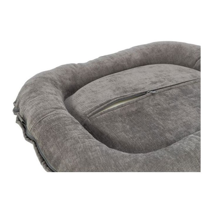 Coussin pour chien - TRIXIE - Vital LENNOX - Tissu chenille - Ovale - 70 x 55 cm - Gris Coussin pour chien - TRIXIE - Vital LENNOX - Tissu chenille - Ovale - 70 x 55 cm - Gris