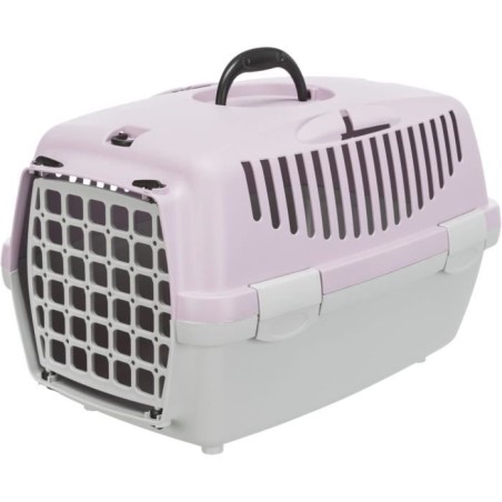 TRIXIE Box de transport Capri 2 - XS–S - 37 x 34 x 55 cm - Gris clai