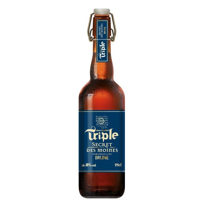 Triple Secret des Moines Brune - Biere brune - Bouteille 75cl