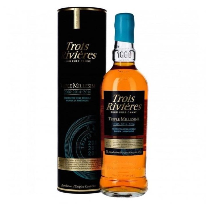 Trois Rivieres - Triple Millesime 2006-2014-2016 - Rhum - 42,0% Vol. - 70cl