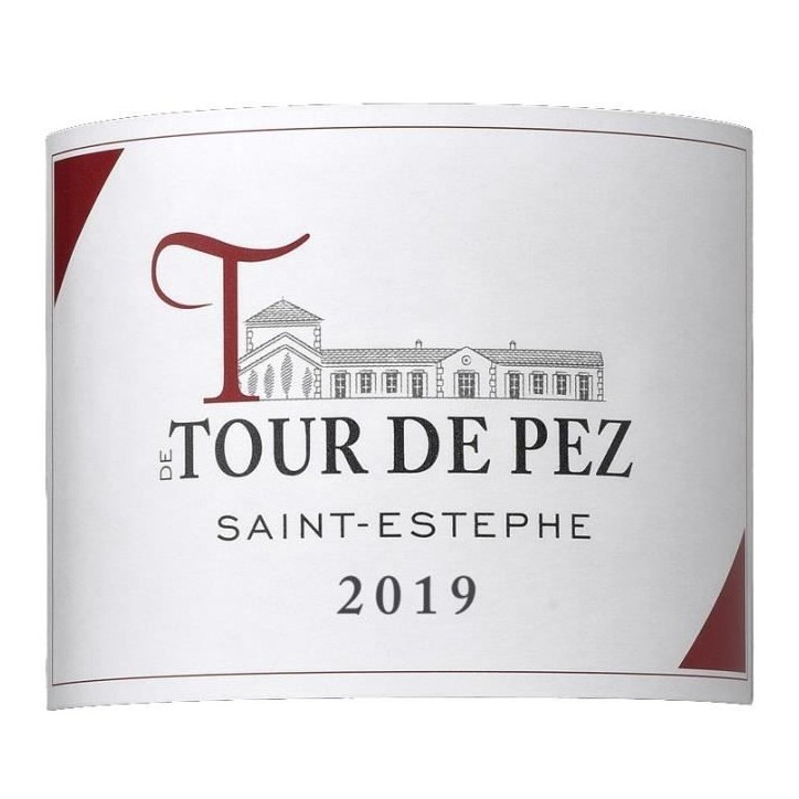 T Tour de Pez 2019 Saint-Estephe - Vin rouge de Bordeaux
