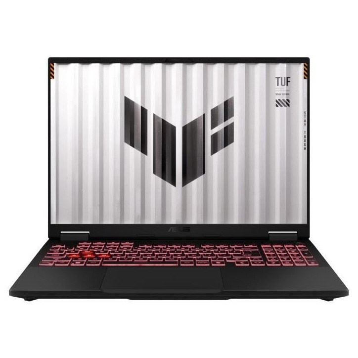 PC Portable Gamer ASUS TUF Gaming F16 : Sans Windows - 16.0 WUXGA 165Hz - RTX 5050 8Go - Intel Core i5-14450HX - RAM 32Go - 512G