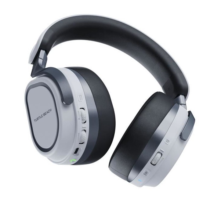 Casque gaming sans fil - Turtle Beach Stealth™ 700P (Gen3) - Blanc - PS5, PS4, PC, mobile, 60mm, Bluetooth, 80h Casque gaming sans fil - Turtle Beach Stealth™ 700P (Gen3) - Blanc - PS5, PS4, PC, mobile, 60mm, Bluetooth, 80h