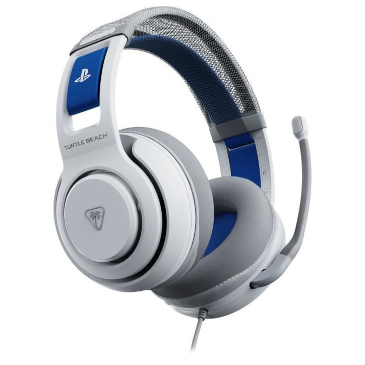 Casque Gaming filaire - TURTLE BEACH - Atlas 200 - TBS-3002-15 - Pour PS5 et PS4 - Blanc Casque Gaming filaire - TURTLE BEACH - Atlas 200 - TBS-3002-15 - Pour PS5 et PS4 - Blanc
