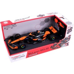 Voiture RC F1 McLaren télécommandée - TURBO CHALLENGE - 095629 - Échelle 1/20 - 2,4 GHz - Pilotage - Des 6 ans