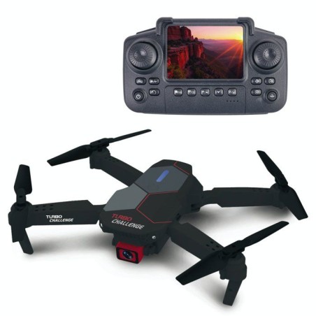 Drone RC en valisette - TURBO CHALLENGE - 400329 - Double caméra - T