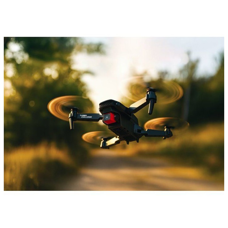 Drone RC en valisette - TURBO CHALLENGE - 400329 - Double caméra - Télécommande écran - Des 14 ans Drone RC en valisette - TURBO CHALLENGE - 400329 - Double caméra - Télécommande écran - Des 14 ans