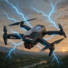 Drone RC en valisette - TURBO CHALLENGE - 400329 - Double caméra - T