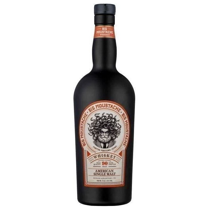 Big Moustache - Single Malt Whiskey - 70 cl - 45,0% Vol.