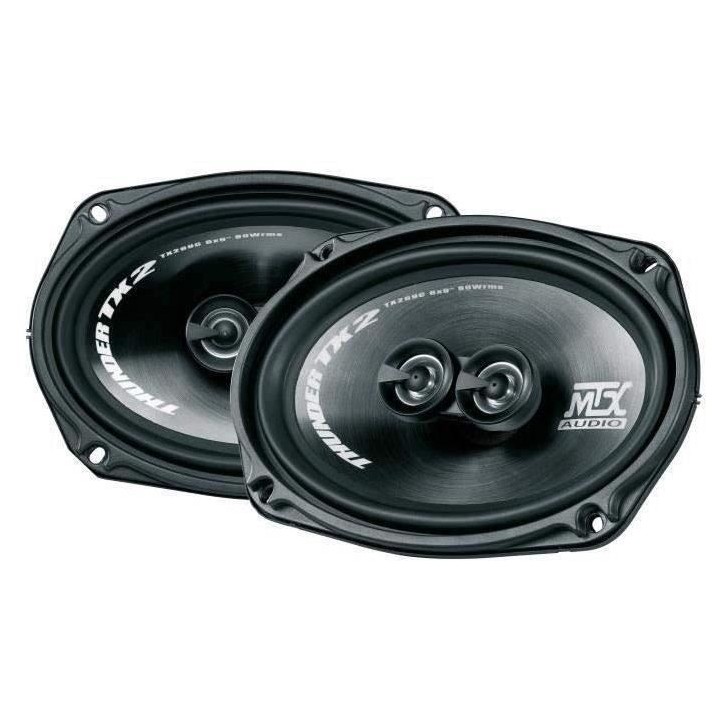 MTX TX269C Haut-parleurs voiture Coaxiaux elliptiques 6x9 15x23cm 2 voies 80W RMS 4O membrane polypropylene MTX TX269C Haut-parleurs voiture Coaxiaux elliptiques 6x9 15x23cm 2 voies 80W RMS 4O membrane polypropylene