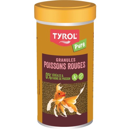 Aliment poisson - TYROL - Granulés insectes pour poissons rouges - 25