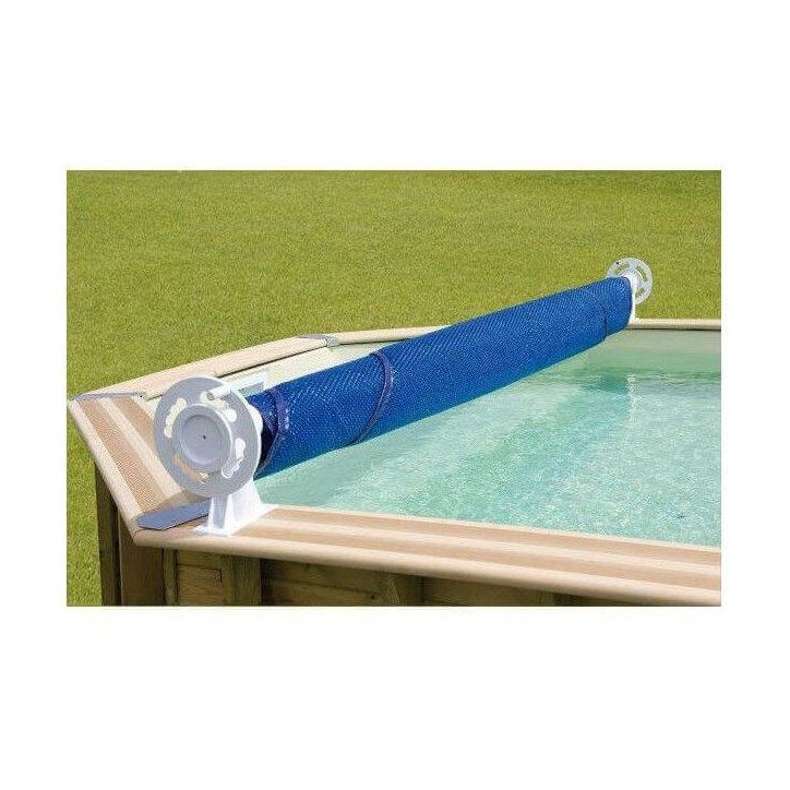 Bâche a bulles - UBBINK - Pour piscine bois ubbink - 400 x 750 cm - Matiere polyéthylene - Bleu Bâche a bulles - UBBINK - Pour piscine bois ubbink - 400 x 750 cm - Matiere polyéthylene - Bleu