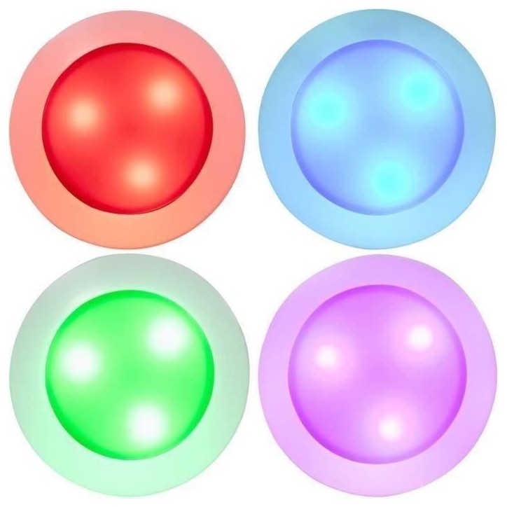 Spot LED blanc et couleur UBBINK pour piscines - livré avec transfo et télécommande Spot LED blanc et couleur UBBINK pour piscines - livré avec transfo et télécommande