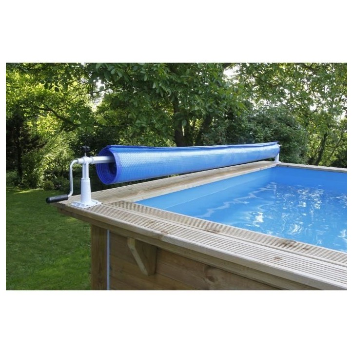 Enrouleur de bâche XTRA Ubbink pour tous types de piscine jusqu'a 5,55m de large Enrouleur de bâche XTRA Ubbink pour tous types de piscine jusqu'a 5,55m de large