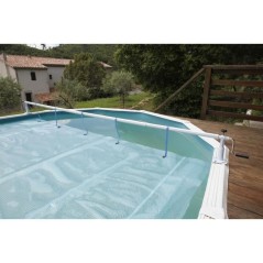 Enrouleur de bâche XTRA Ubbink pour tous types de piscine jusqu'a 5,5