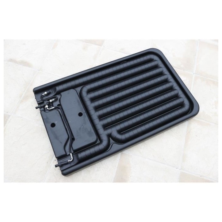 Support de douche solaire UBBINK - Réserve d'eau 20 litres - Teck Support de douche solaire UBBINK - Réserve d'eau 20 litres - Teck