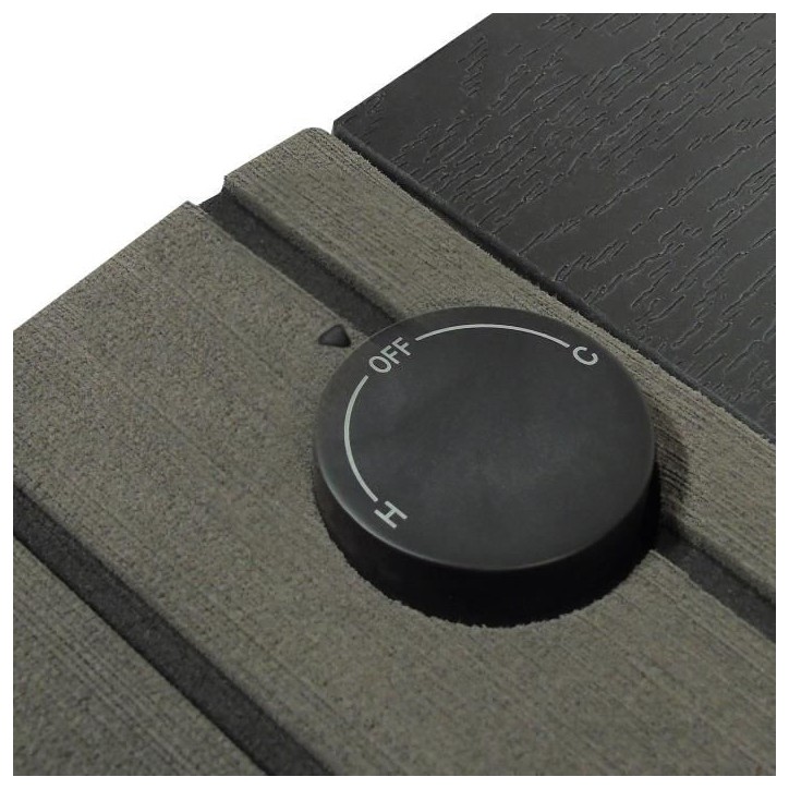 Support de douche solaire UBBINK - Réserve d'eau 20 litres - Anthracite Support de douche solaire UBBINK - Réserve d'eau 20 litres - Anthracite