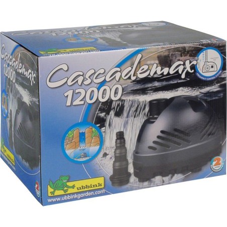 Pompe cascade - UBBINK - Cascademax 12000 - Débit 11 800 l/h - Hauteur refoulement 6 m - Conso 100 W