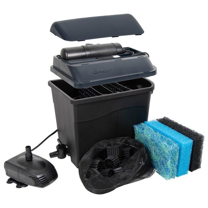 Filtre gravitaire pour bassin - UBBINK - SmartClear 3000 PlusSet - UV-C 5W - Pompe proLine 1400 - 1500-3000 L Filtre gravitaire pour bassin - UBBINK - SmartClear 3000 PlusSet - UV-C 5W - Pompe proLine 1400 - 1500-3000 L