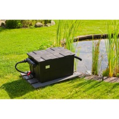 Filtre gravitaire pour bassin - UBBINK - SmartClear 12000 BasicSet - UV-C 18W - Contenance 120 L - 12000-24000 L
