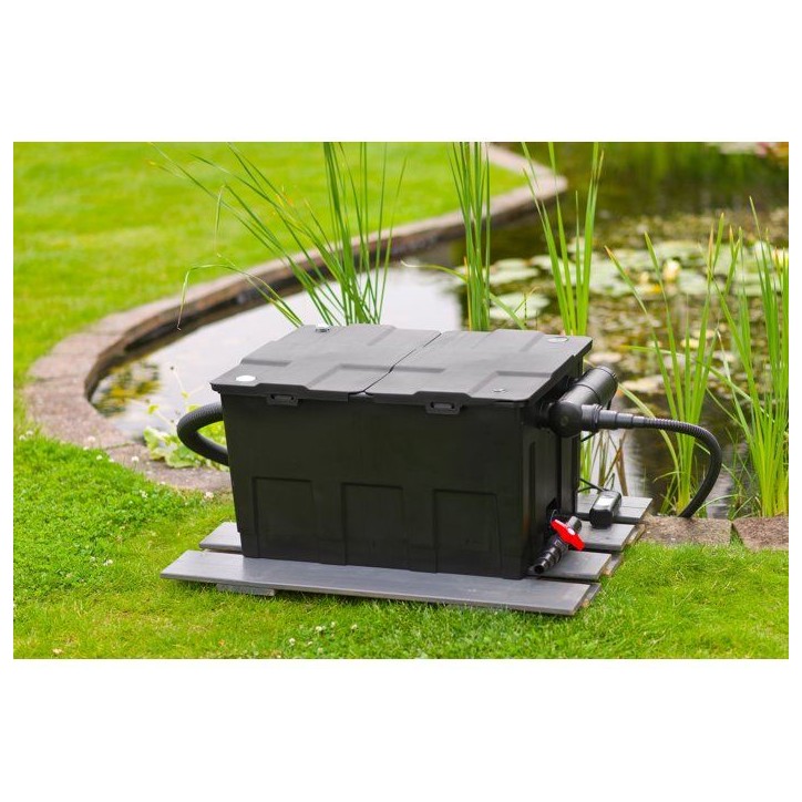 Filtre gravitaire pour bassin - UBBINK - SmartClear 12000 BasicSet - UV-C 18W - Contenance 120 L - 12000-24000 L Filtre gravitaire pour bassin - UBBINK - SmartClear 12000 BasicSet - UV-C 18W - Contenance 120 L - 12000-24000 L