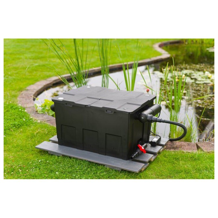 Filtre gravitaire pour bassin - UBBINK - SmartClear 12000 BasicSet - UV-C 18W - Contenance 120 L - 12000-24000 L Filtre gravitaire pour bassin - UBBINK - SmartClear 12000 BasicSet - UV-C 18W - Contenance 120 L - 12000-24000 L