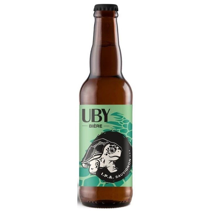 Biere IPA au Sauvignon - UBY - 5,5% Vol. - 75cl