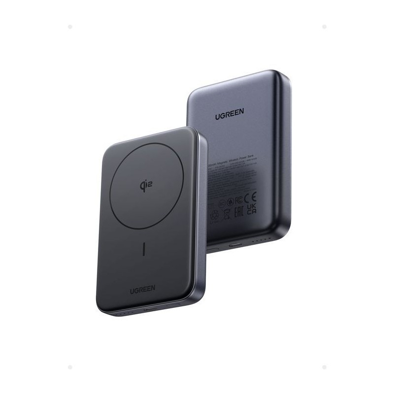 Batterie externe Qi - UGREEN - 10,000 mAh - 30W - Noir