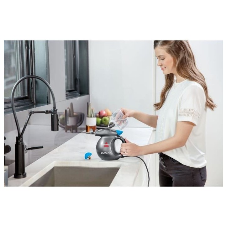 BISSELL B2635J SteamShot 2635J - Nettoyeur vapeur canard 4,5 bars et 7 accessoires BISSELL B2635J SteamShot 2635J - Nettoyeur vapeur canard 4,5 bars et 7 accessoires