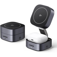 Station de charge 2 en 1 - UGREEN - Compatible MagSafe - 15W