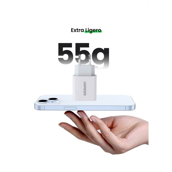 Chargeur secteur - UGREEN - 1 Port USB-C - 20W - Blanc Chargeur secteur - UGREEN - 1 Port USB-C - 20W - Blanc