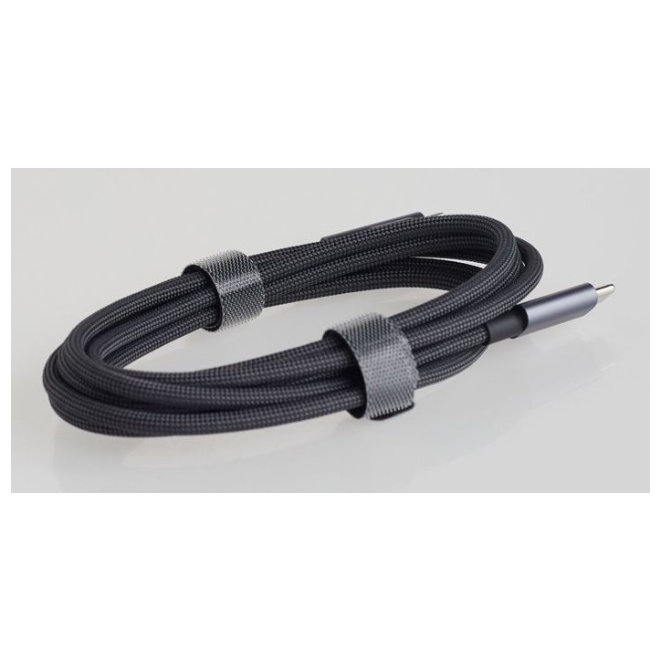 Câble USB-C - UGREEN - Câble data USB-C a USB-C PD 100W - Nylon tressé - 2 m - Noir Câble USB-C - UGREEN - Câble data USB-C a USB-C PD 100W - Nylon tressé - 2 m - Noir