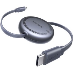 Câble USB-C - UGREEN - Câble rétractable USB-C vers USB-C PD - 100W