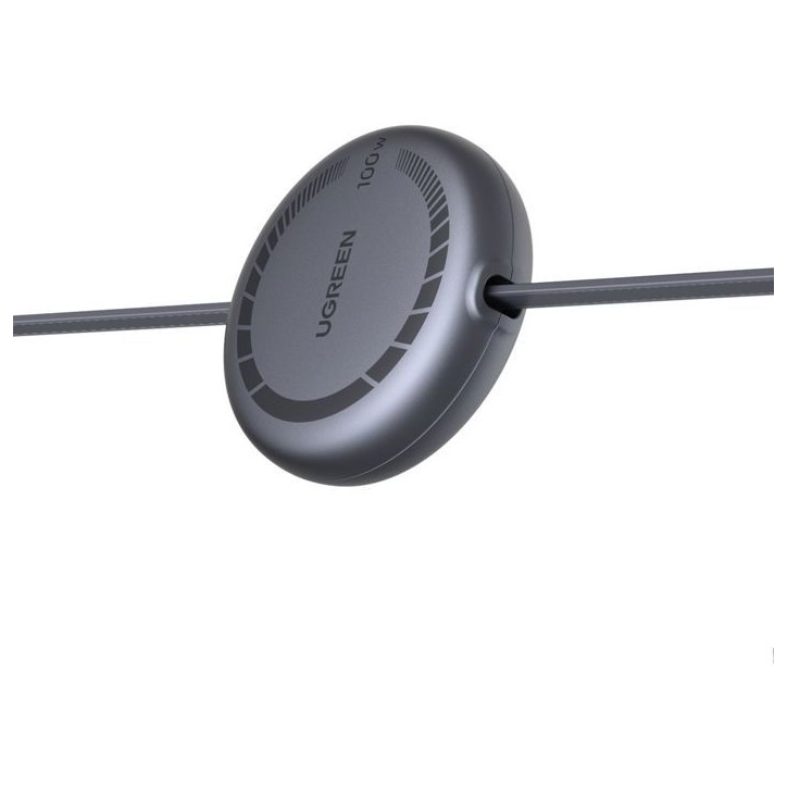 Câble USB-C - UGREEN - Câble rétractable USB-C vers USB-C PD - 100W - 1 m - Noir