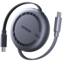 Câble USB-C - UGREEN - Câble rétractable USB-C vers USB-C PD - 100W