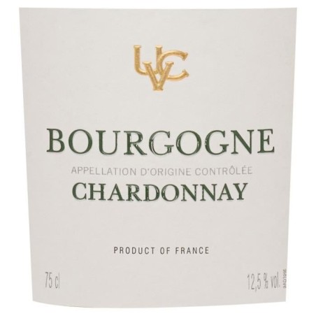 La Chablisienne UVC 2020 Bourgogne Chardonnay - Vin blanc de Bourgogne