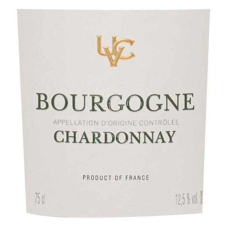 La Chablisienne UVC 2020 Bourgogne Chardonnay - Vin blanc de Bourgogne
