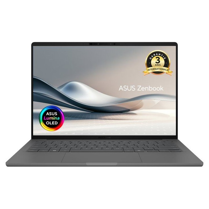 PC Portable ASUS ZenBook 14 OLED UX3407 : Win 11 - 14.0 WUXGA - Snapdragon X1P-26 100 - RAM 16Go - 512Go SSD PC Portable ASUS ZenBook 14 OLED UX3407 : Win 11 - 14.0 WUXGA - Snapdragon X1P-26 100 - RAM 16Go - 512Go SSD