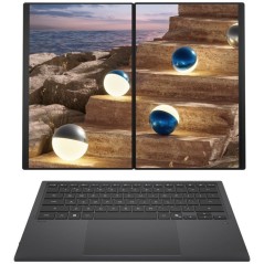 PC Portable ASUS ZenBook Duo OLED UX8407 : Win 11 - 14.0 WQXGA+ Tactil
