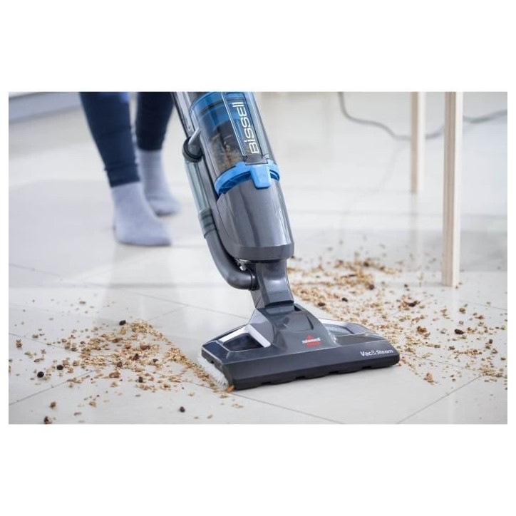 BISSELL 1977N Vac&Steam - Aspirateur et Nettoyeur Vapeur Filaire - Pour Sols Durs, Carrelages, Parquets - Fonction Régulation V BISSELL 1977N Vac&Steam - Aspirateur et Nettoyeur Vapeur Filaire - Pour Sols Durs, Carrelages, Parquets - Fonction Régulation V