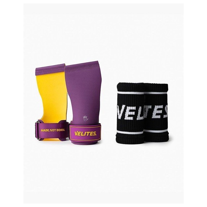 Bandes sans magnésie - VELITES - Quad Ultra - Sans magnésie - XL - Violet et Moutarde Bandes sans magnésie - VELITES - Quad Ultra - Sans magnésie - XL - Violet et Moutarde