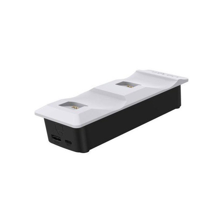 Station de charge double - VENOM - pour manettes PS5 - Blanc Station de charge double - VENOM - pour manettes PS5 - Blanc