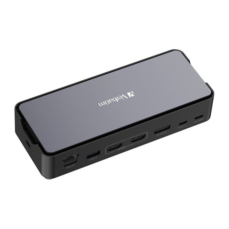 Station d'accueil portable USB-C 3.2 - VERBATIM - Pro CDS-15SSD - Avec