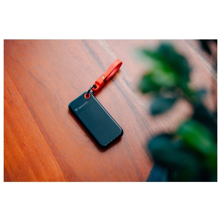 Disque SSD externe - VERBATIM - Pocket - 2 To - Noir / Rouge Disque SSD externe - VERBATIM - Pocket - 2 To - Noir / Rouge