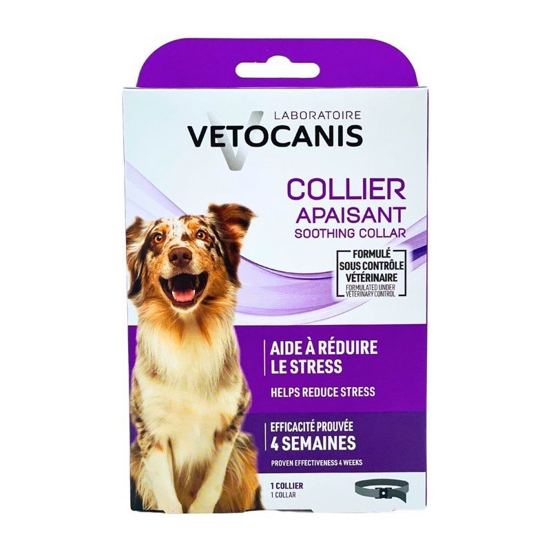 Collier apaisant - VETOCANIS - Chien - Anti-stress