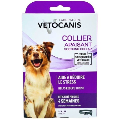 Collier apaisant - VETOCANIS - Chien - Anti-stress