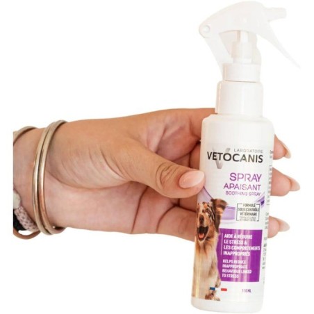 Spray apaisant - VETOCANIS - Chien - 100 ml - Anti-stress - Usage quotidien