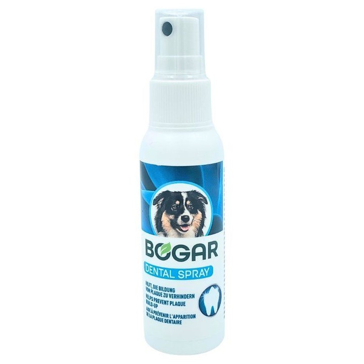 Spray dentaire - VETOCANIS - Bogar - Chien - 50 ml - Hygiene bucco-dentaire - Anti-tartre Spray dentaire - VETOCANIS - Bogar - Chien - 50 ml - Hygiene bucco-dentaire - Anti-tartre