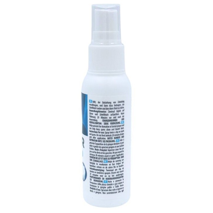 Spray dentaire - VETOCANIS - Bogar - Chien - 50 ml - Hygiene bucco-dentaire - Anti-tartre Spray dentaire - VETOCANIS - Bogar - Chien - 50 ml - Hygiene bucco-dentaire - Anti-tartre